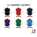 El Print Varsity Jacket