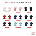 FBT Ladies Sports Tee #SA1016