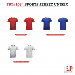 Fbt Sports Jersey Unisex #SA1034