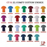 Cotton: Soft cotton round neck T-Shirt 